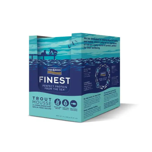 Fish4Dogs ® Finest Forelle Mousse 100 g Lucky-Pet