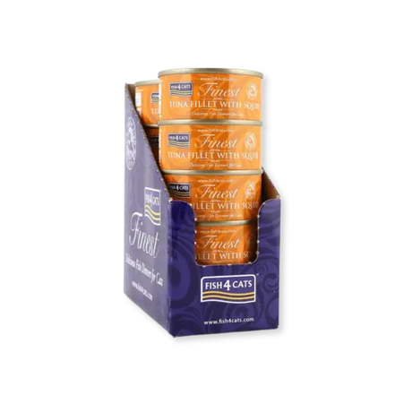 10 x 70g Dosen Fish4Cats Finest Katzenfutter - Geschmacksauswahl Lucky-Pet