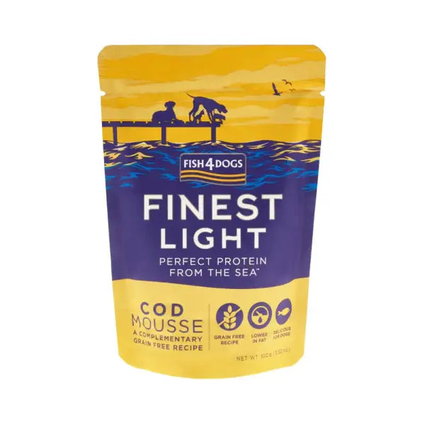 Fish4Dogs ® Finest Kabeljau Mousse 100 g Lucky-Pet