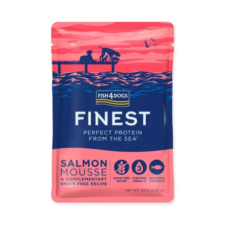 Fish4Dogs ® Finest Lachs Mousse 100 g Lucky-Pet
