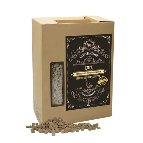 Lucky's Black Label Ente ofengebacken getreidefrei Mypuppystore