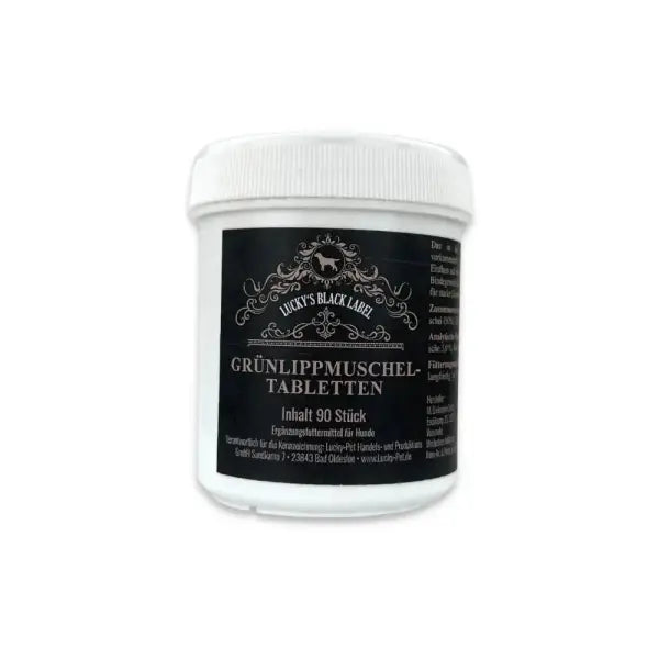 Lucky's Black Label Grünlippmuscheltabletten | 90 Stück Lucky-Pet