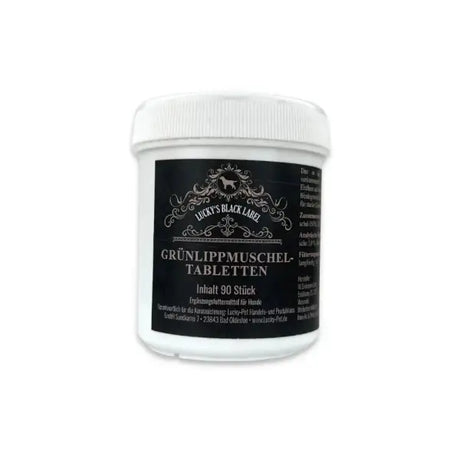 Lucky's Black Label Grünlippmuscheltabletten | 90 Stück Lucky-Pet